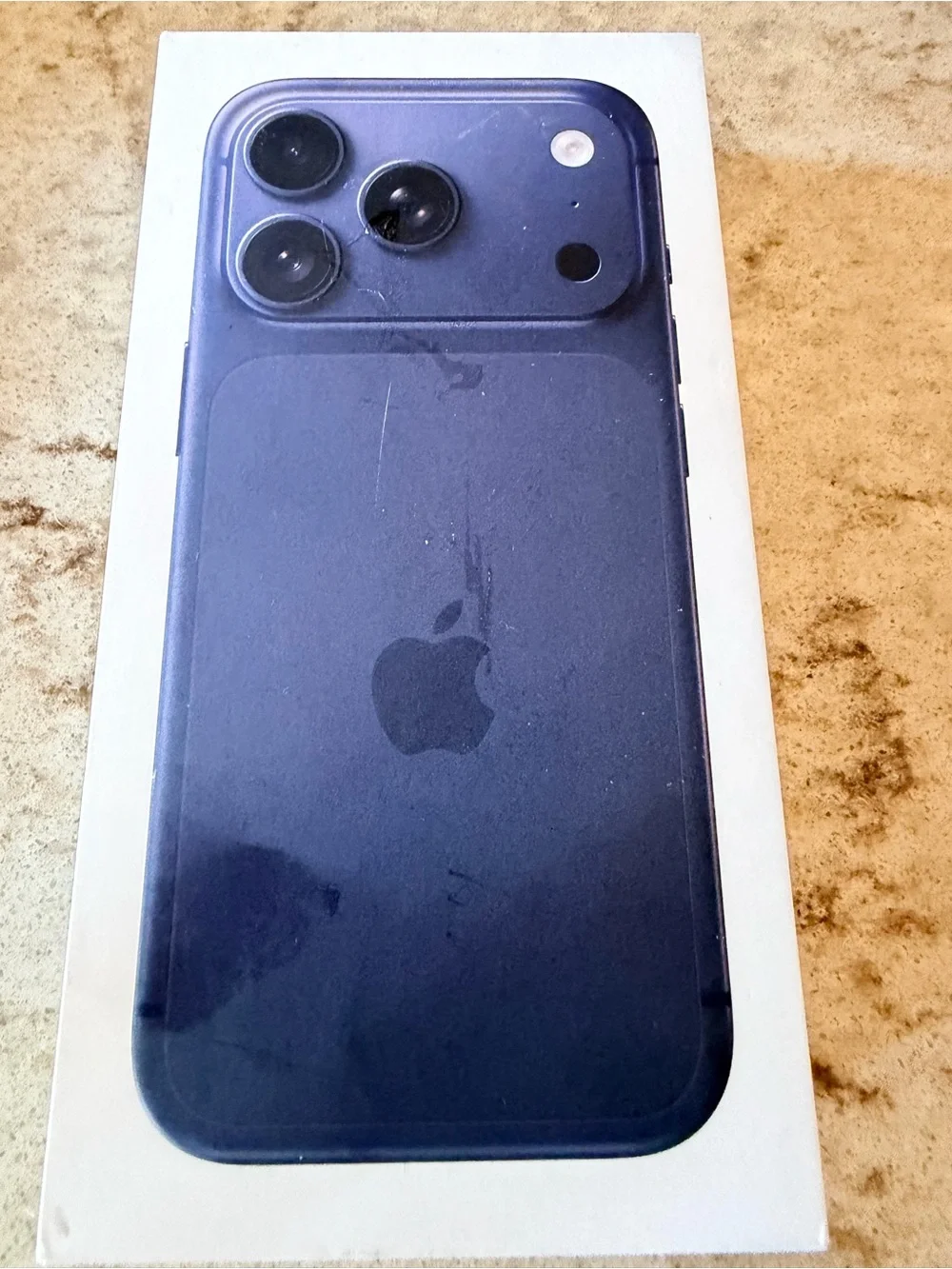 Apple iPhone 14 Pro Deep Blue with Triple Camera